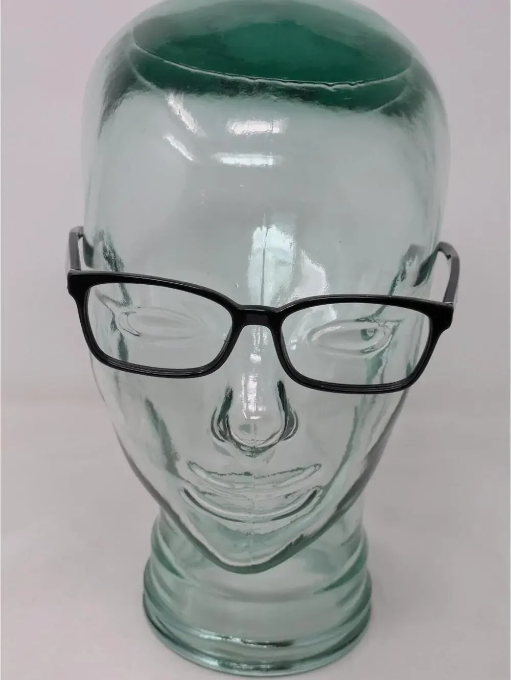 Prada Eyeglasses VPR 18T 1AB-1O1 Polished Black Square Frame Italy 53-16 140 - Picture 2 of 10